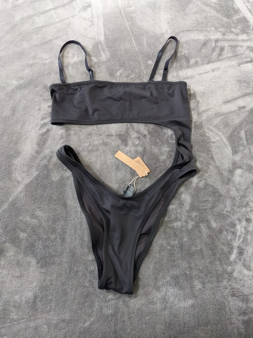 NWT Skims Recycled Swim Strapless Monokini - Size Large